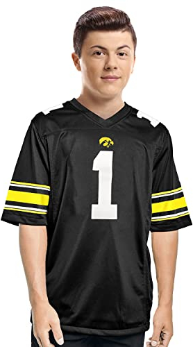 Little King NCAA Touchdown Pass-Youth Teen Boys Team Football Jersey Sizes Youth Small-Youth XL, Team-Farbe, M