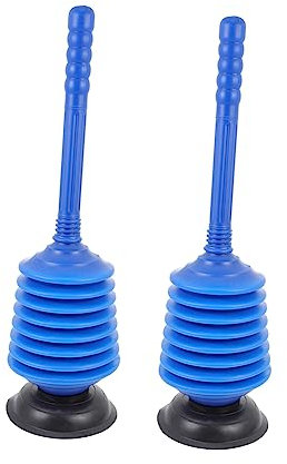 HEMOTON 2 Pz scovolino sturalavandino stantuffo per scarico bagno stantuffo pesante strumenti idraulici detergente per water strumento non ostruito draga per fognature vasca Accessori pp