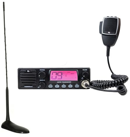 CB TTi TCB-900 EVO radio station + PNI Extra 45 CB antenna with magnet