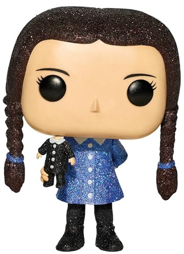 Funko Spirit Halloween The Addams Family Wednesday Addams Diamond Glitter POP! Figure | Officially Licensed | Wednesday Collectible
