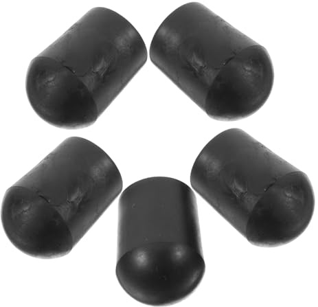 ERINGOGO 5 Stück Ersatzspitze Für Kontrabass-stachel Aus Gummi Praktisches Kontrabass-zubehör Gummi-bass-stachel Für Einfache Befestigung Und Verbesserte Resonanz