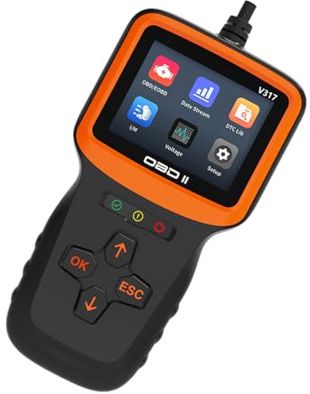 DEKKRYNFV OBDII EOBD Strumento Diagnostico In Tempo Reale Motore Diagnosi Diagnosi Codice Lettore Con I/M Readiness Scanner Fault Detector Car Diagnostic Tool