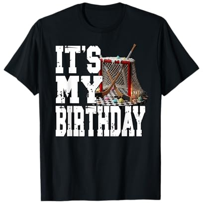 It's MY CUMPLEAÑOS Jugadores de Hockey día Especial Palo de Patinaje Camiseta