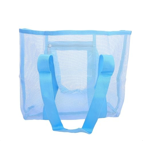 Générique Sac À Dos Maille For Femmes, Trousse Maquillage Cosmétique Serviette Bain, Grands Sacs Plage,sacs Rangement Portables D'extérieur Imperméables