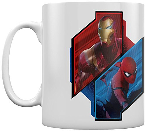 Pyramid International Spider-Man Homecoming (Duo) Official Boxed Ceramic Coffee/Tea Mug, Multi-Colour, 11 oz/315 ml