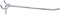 Tegometall 13658037 Lochwandhaken, 8 cm Tego, 50 Stück