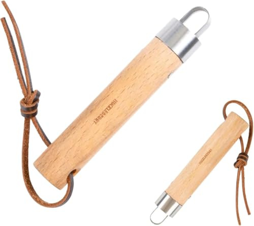 Huckleberry Holzschnitzmesser zum Anritzen & Schnitzen von Bäumen, Kuksa Schalen usw. Schnitzwerkzeug für Baum Schnitzereien und Pfadfinder Werkzeug