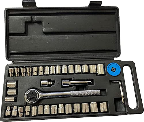 Kippen 1242DS - Set da 40 Pezzi di Chiavi a Bussola con Accessori.