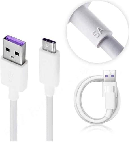 5A SUPERCHARGE cavo di ricarica Veloce per Huawei originale USB tipo C dati per Huawei P50 P40 P40 Pro P30 lite P30 Pro P20 Honor 40 50 60 Magic
