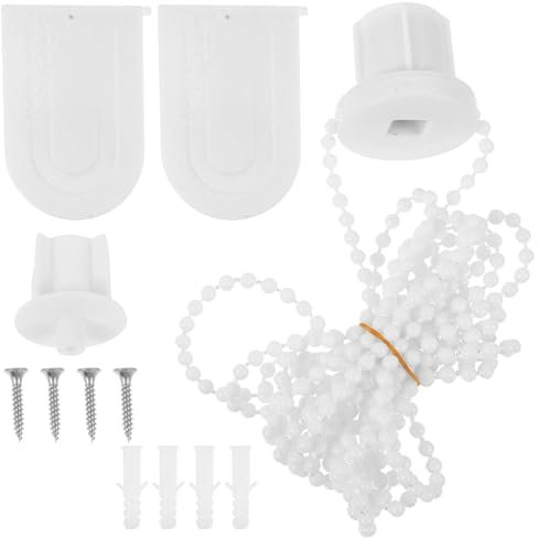 VALICLUD Roller Blind Fittings Kit 28mm Beaded Chain Bracket Window Curtain Control Replacement Accessory Home Roller Shade Repair Parts