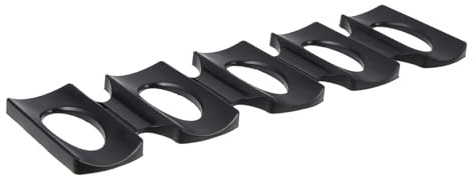 Healifty Organizador para Bebidas de Silicona Flexible y Antideslizante, Estante para Nevera Mediana Adecuado para Latas y Botellas en Gabinete o Estantería