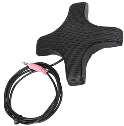 SHOOYIO Micrófonos USB omnidireccionales de grado de estudio con filtro de sonido de fondo de condensador de 45 mm para capturas de voz profesionales, micrófonos de condensador de alta fidelidad