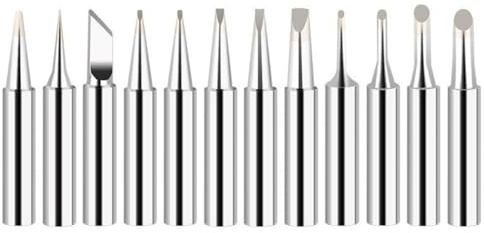 Lot de 12 pointes de soudure pour station de travail 936 - Technologie de chauffage interne
