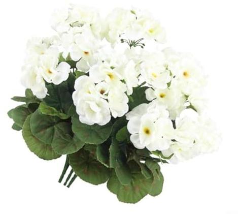 TONIXY Ramo de begonia artificial de plástico rojo para decoración de bodas, centros de mesa, arreglos florales, fiestas, hogar, 1 ud