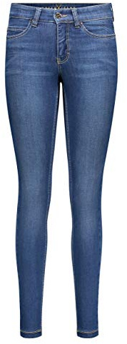 MAC Jeans dam Dream skinny jeans, Blå (Mid Blue D569), 34W / 34L