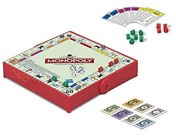 Hasbro France - B10021010 - Spiel - Monopoly-Reisespiel (französische Version)