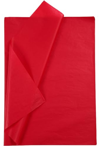 Creativ Seidenpapier, Rot, Einheitsgröße