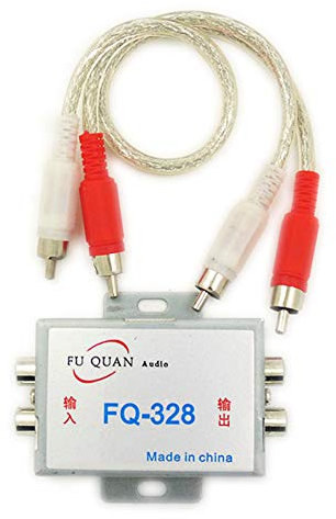 PolarLander Filtre Audio de Voiture Kit antiparasite Audio pour Filtre antibruit intérieur de Voiture