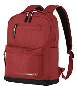 Travelite Handgepäck Rucksack mit gepoltertem Laptopfach, Laptop Rucksack 13 Zoll, KICK OFF, Tagesrucksack für Urlaub und Sport, 40 cm, 17 Liter