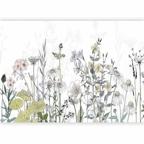 murando - Carta da Parati Adesiva Moderna, Floreale, 441x315 cm