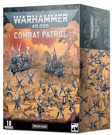 Games Workshop - 99120112043 - Warhammer 40.000 - Combat Patrol: Drukhari, Dunkle Farben