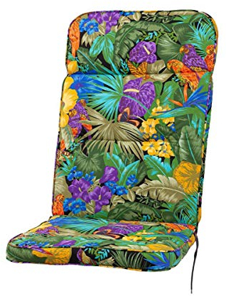 KETTtex 8194 Auflage Hochlehner Kreta Papagei 120x50x7 cm Sitzpolster