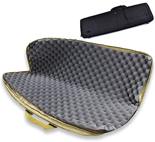 Gewehr Gun Tasche, Gewehrtasche Langwaffen Waffentasche Gun Bag Futteral Gewehrtasche Rifle Bag Perfekt Zum Schutz Eines Gewehrs Beim Transport für Jagd Und Schießen Black,100CM