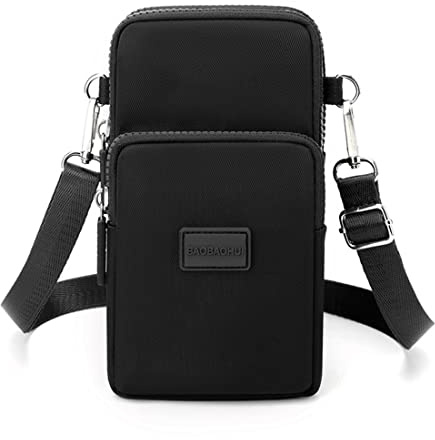 Dankforyou Damen Handytasche zum Umhängen, Schultertasche mit Geldbörse | Kompakte Umhängetasche mit Geldbörse für Handy und Kleinigkeiten - praktisch für Alltag, Büro, Schule, Einkauf und Ausflug.