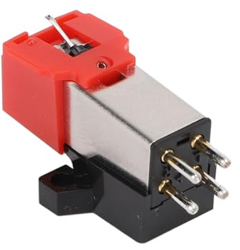 Dual-Magnet-Plattenspieler-Tonabnehmer, Phonographen-Tonabnehmer, Dual-Magnet-Tonabnehmer-Ersatzteile für Bewegliche Plattenspieler AT91R für LP3-Phonographen