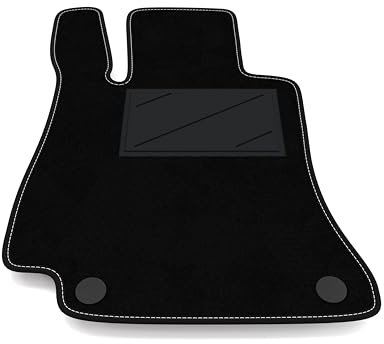 Automatte nur auf der Fahrerseite, 1 Stück, kompatibel mit Mercedes E-Klasse S213 Kombi 2016-2023 | 1 maßgeschneiderter Teppich