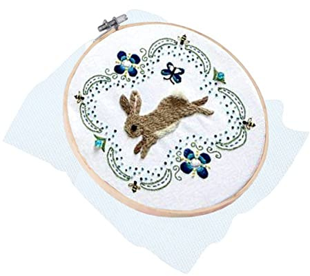 JEWEDECO 10 Zoll Bambus Stickrahmen Kreuzstichring Für Handarbeiten Kreisstickerei Selbstgemacht Textil Kunst