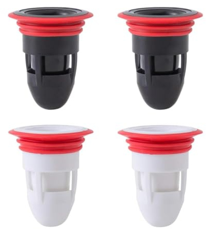 SIXHAOBU 4PCS Rubber Anti Odour Floor Drain Shower Waste, Geruchsverschluss Für Dusche Und Bodenablauf, geruchsverschluss dusche für Bodenabläufe mit einem Durchmesser von 41-50 MM