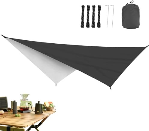 Vela Ombreggiante | Copertura Parasole a Blocco UV | Tessuto Impermeabile per Esterni Terrazza,per Giardino, Cortile, Terrazza, Pergola, Campeggio, Picnic, Gite Familiari, Patio
