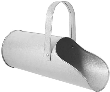 JOINPAYA Funnel Tool in Ferro Argento per Getto Preciso e Uniforme di Calcestruzzo, per Costruzioni Secondarie e Pilastri di Struttura, Facile da Usare
