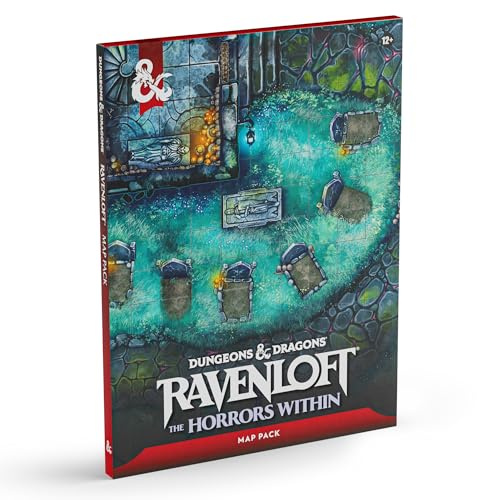 Dungeons & Dragons Ravenloft: The Horrors Within – Kartenpaket | D&D-Zubehör (Englische Version)