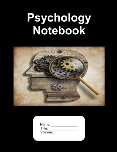 Psychology Notebook. 500 Pages Lined Paper. 8.5x11