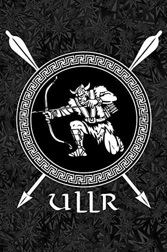 Ullr Viking Ski Journal: Viking Archery Valhalla Odin & Valknut Lined Journal
