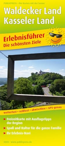 Publicpress Erlebnisführer Waldecker Land, Kasseler Land 1:105.000: Erlebnisführer mit Nebenkarte Bad Karlshafen und Informationen zu ... GPS-genau. 1:105000 (Erlebnisführer: EF)