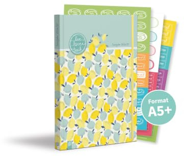 Mein Lehrerplaner A5+ – Hardcover – Lehrerkalender für das Schuljahr 2026/2027 – Zitronentanz: Schulplaner für Lehrerinnen und Lehrer (live – love – teach)