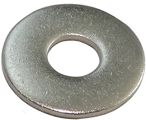 Aerzetix: 100x rondelle plate M5 Ф5.3x15mm H1.2mm DIN9021 acier inox A2 C17669