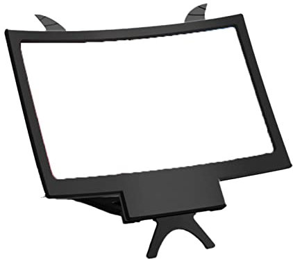 Phone Amplifier 10 inch Multi-function Large Screen Tablet Screen Magnifier for Cell Phone Valentine's Day/Mother's Day/Wedding/Anniversary/Party/Graduation/Christmas/Birthday Gifts - Black