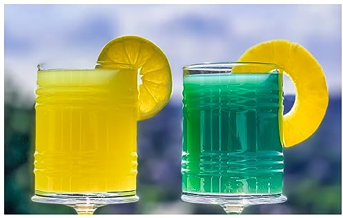 Topkapi Tiki Tincan Frieder XL – Pina Colada Cocktailgläser 360 ml, 4 Stück