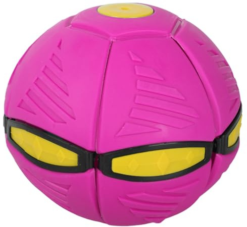 FeiWen Bola Mágica, Ovnis Bola de Platillo Volador Deformada Bola de Ventilación Bola Deformada Juguetes Juegos de Playa Deportes (Rosa)