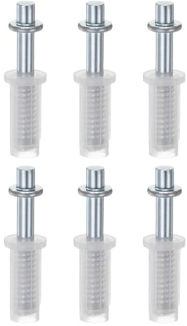 M METERXITY 6-Pack Kit De Réparation Pour Porte Pliante, Kit De Pivot Supérieur Pour Porte Pliante Pièces De Rechange Pour Armoire Coulissante