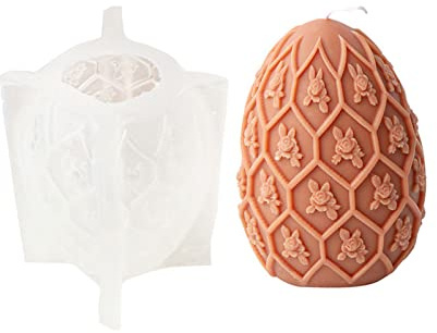 Moule en silicone pour décoration de gâteau de Pâques en forme de fleur en forme de fleur