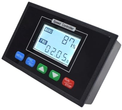 BGMCSFerG 12v24v36v48 DC Motor Controller Speed Multifunctional Programmable Motor Governor LCD Display