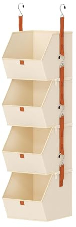 Tür-Organizer: Hängeaufbewahrung, Multi-Taschen-Halter, nützlich mit verstärkten Trägerplatten | Bequemer Heimgebrauch für Schlafzimmer-Schränke, Zubehör