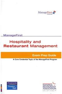 Hospitality and Restaurant Management Exam Prep Guide