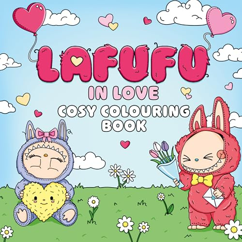 The Lafufu in Love Cosy Colouring Book: The perfect Valentine's Day gift for kids!: Volume 3 (Lafufu Activity Books)