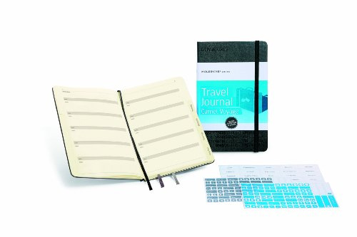 MoleskinePHTR3A Passion-Journal Reise Large, Hardcover mit Prägung schwarz
